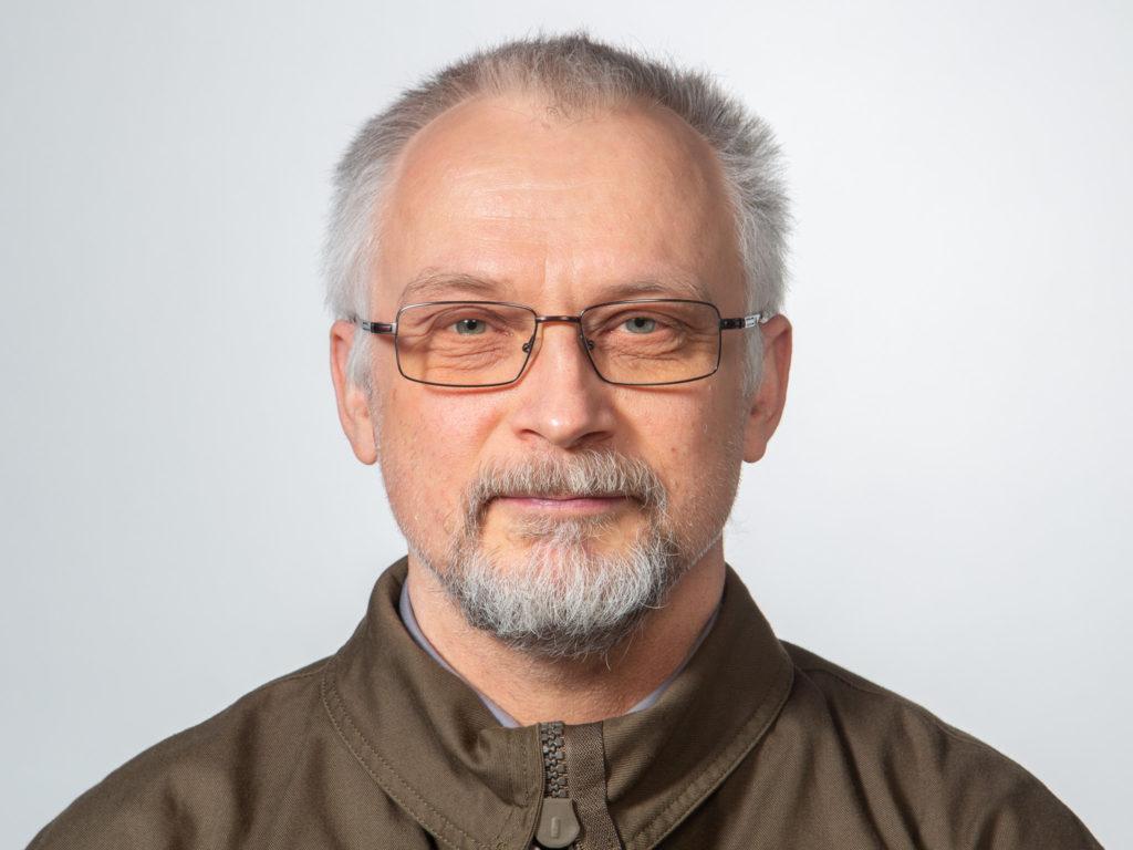 Kuva Tikkakosken koulutuspaikan valmiuspäälliköstä Aarne Markosta