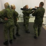 Sisäampumasimulaattori.