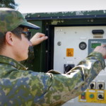 kenttävoimakone 28 kVA käyttöpaneeli