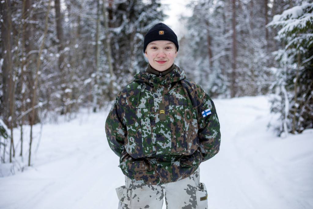 Kurssin vapaaehtoinen kouluttaja Helen Wicht