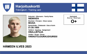Harjoituskortti