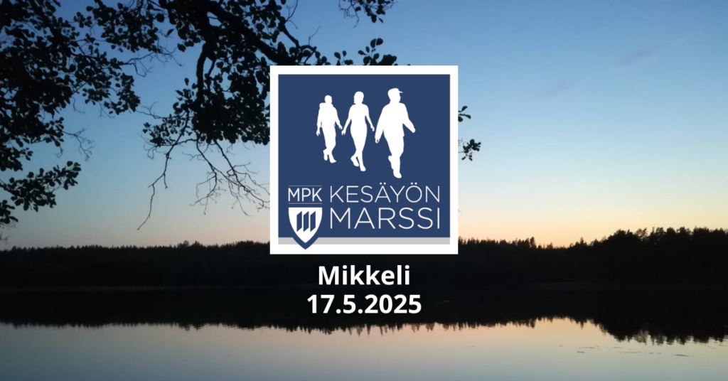 Mikkelin Kesäyön marssi 2025 järjestetään 17.5.