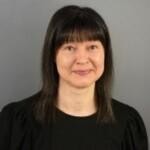 Ilmapuolustuspiirin Koulutus-ja viestintäsihteerin naisen kasvokuva