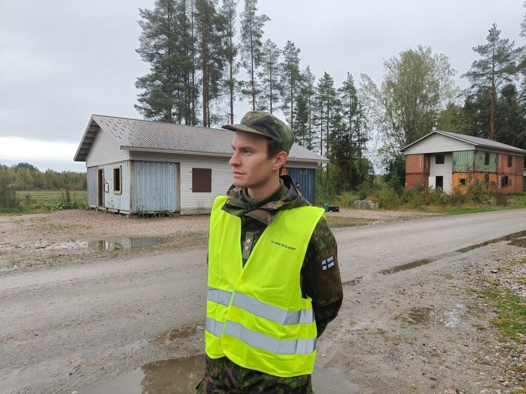 Lauri Grünthal ulkona kuvattuna
