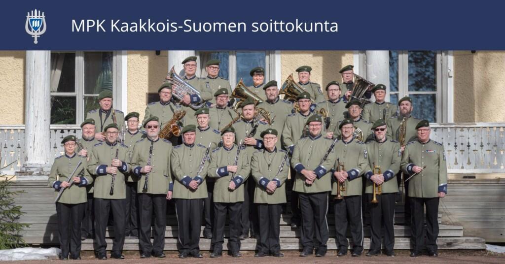 Kaakkois-Suomen soittokunnan ryhmäkuva